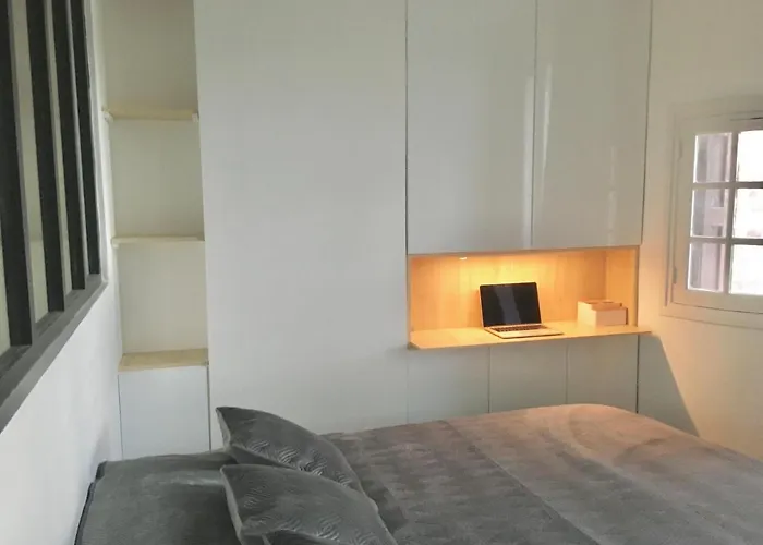 Bel Appartement Vue Mer Centre-Ville, Face Plage